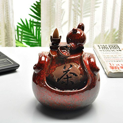 FEI&S Ceramic pot flowing water humidifier fish tank living room desk creative Gifts, Home Decor is in the jug... N4