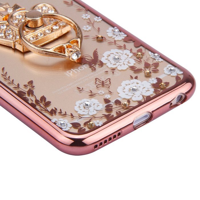 iPhone 6S Case,iPhone 6 Case, PHEZEN iPhone 6S TPU Case Luxury Bling Diamond Crystal Clear Soft TPU Silicone Back... N56