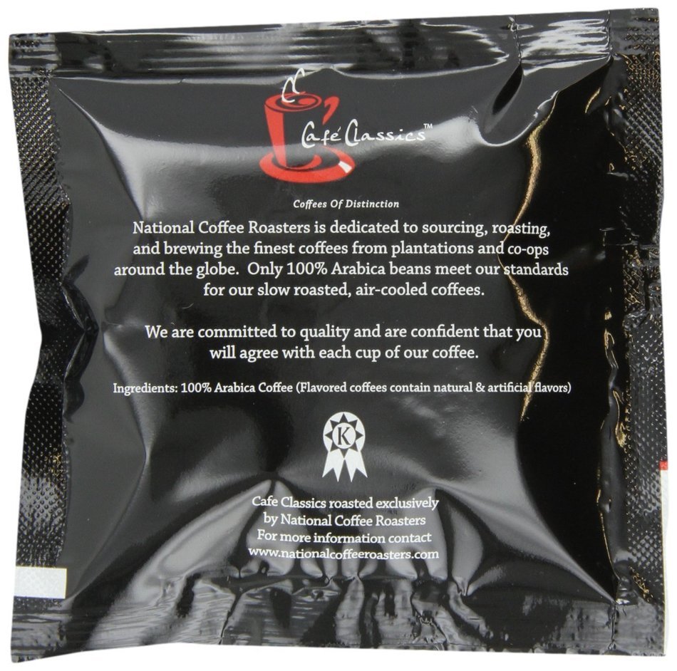 Cafe Classics Coffee Pods, French Vanilla, 15-Count (Pack of 3) N16