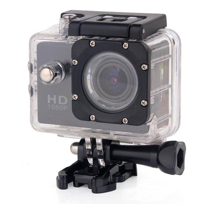 Generic 1080P 12MP Full HD USB 2.0 HDMI SJ4000 Outdoor Sports DVR Cam Action DV Camera (Black)