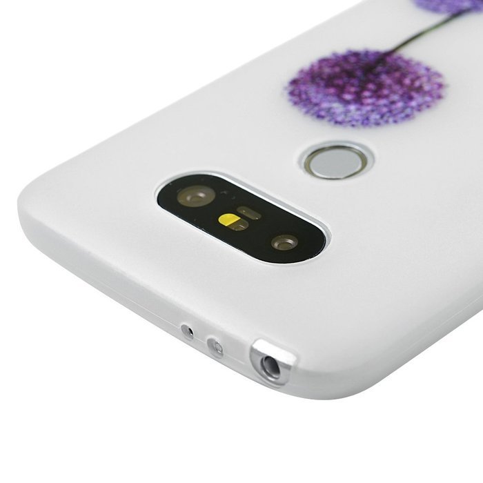 LG G5 Case, LG H868 Case - Luminous Shockproof Colorful Print Soft TPU Rubber Skin Gel Bumper Slim Fit Protective... N2