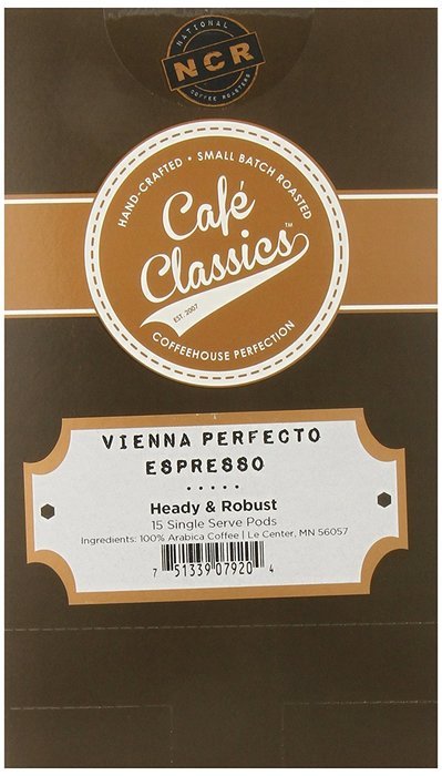 Cafe Classics Coffee Pods, French Vanilla, 15-Count (Pack of 3) N28