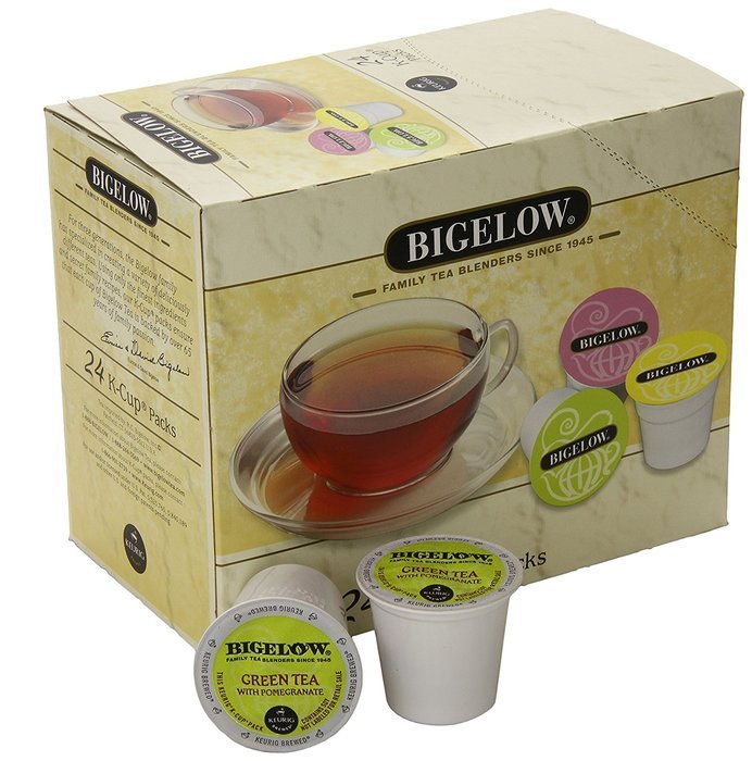 Bigelow Green Tea with Pomegranate, K-Cup Portion Pack for Keurig Brewers, 24-Count N2