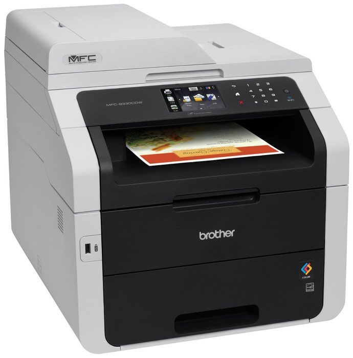 Brother Wireless All-In-One Color Printer with Scanner, Copier and Fax (MFC9330CDW), Amazon Certified for Auto...