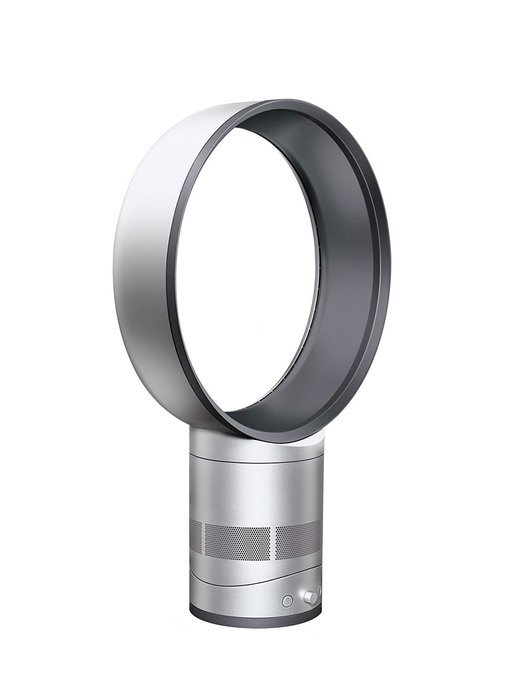 Dyson AM01 Air Multiplier 12-Inch Table Fan in Silver/Iron