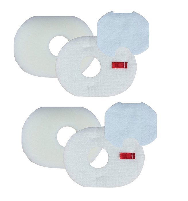 2 Pack Xffv300 Filter for Shark Rocket Foam & Felt Filter Hv300, Hv310 Series, Part # Xffv300 and 1080ftv320,... N2
