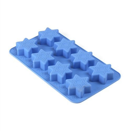 Star of David Silicone Mold / 8 Cavities