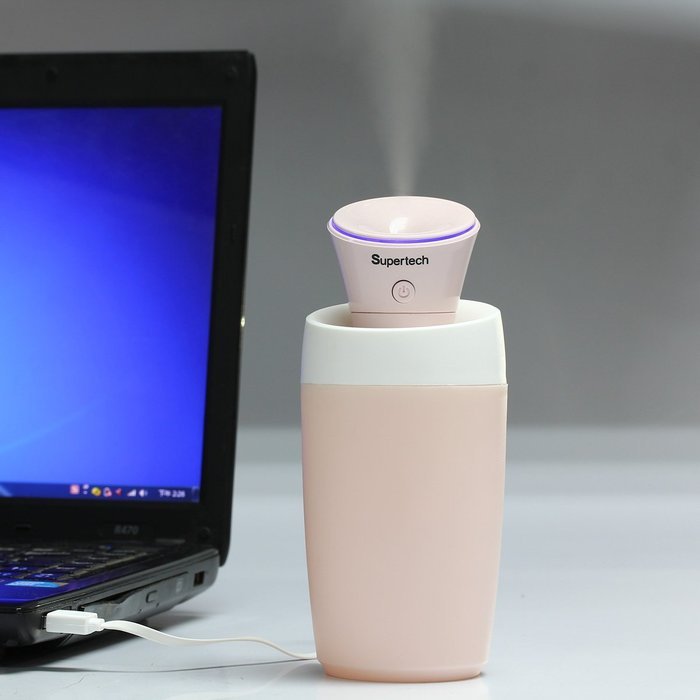Supertech Small Car humidifier Protable Humidifier Ultrasonic Cool Mist Humidifier Mini Humidifier Personal Humidifier... N13