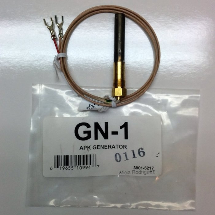 Real Fyre GN-1 APK Pilot Generator for APK-10 and -11 Millivolt Valves N2