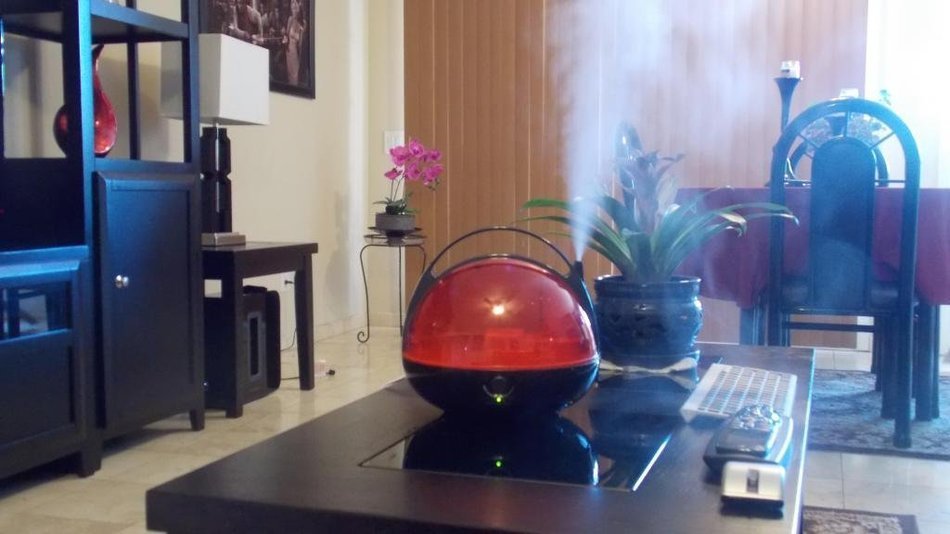 Canary Products HZ117 Humidifier, Red