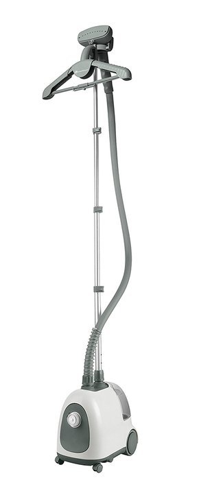 SteamAndGo Xsteam Master Professional Garment Steamer, Heavy Duty Powerful Fabric Steamer, 1500W, White with Gray