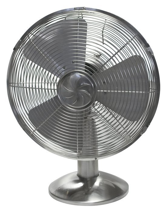 SoleusAir 12" Retro Metal Table Fan, 3 Speed, # FT1-30-42