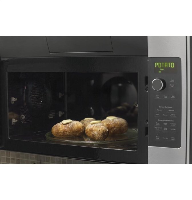 GE Profile Stainless Steel Over-The-Range Microwave Oven