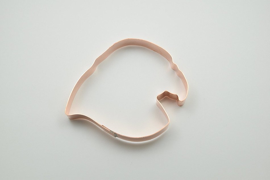 The Bald Eagle Patriotic Copper Cookie Cutter N4