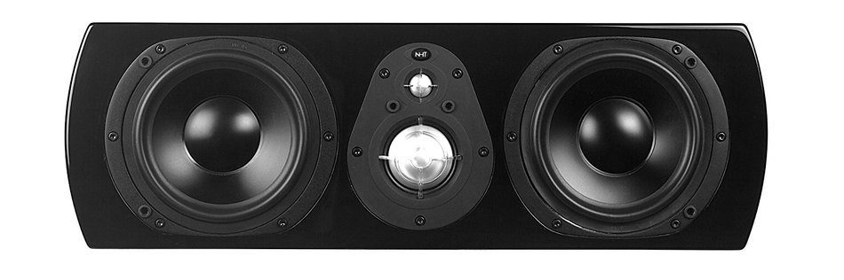 NHT Classic ThreeC Center Channel Speaker (Piano-Gloss Black, Single)