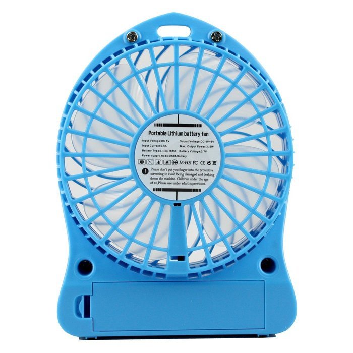 Mini Lithium Battery Fan Summer Portable Super Big Wind Operated Desk Small USB Rechargeable Battery Powered Handheld... N21