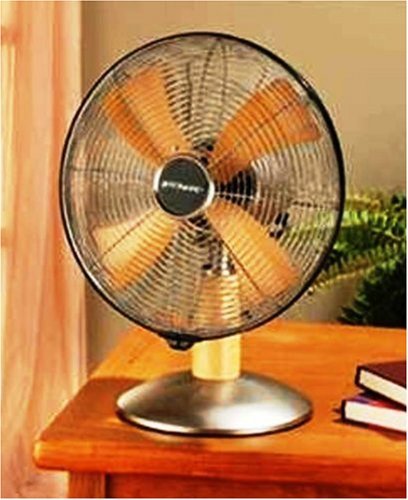 220-240 Volt/ 50 Hz, Bionaire BAOF30B 12" Table Fan, OVERSEAS USE ONLY, WILL NOT WORK IN THE US