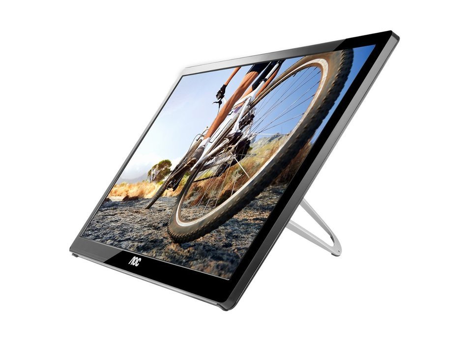 AOC e1659Fwux- Pro 16-Inch Class, Full HD 1920x1080 Res, 300 cd/m2 Brightness, USB 3.0-Powered... N7