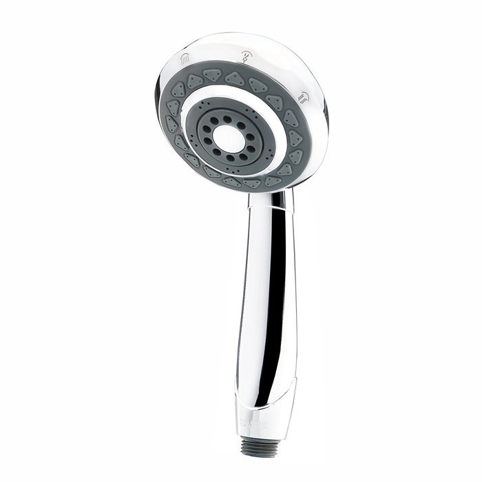 ZhenDe Wall-Mount Durable Bathroom 4-Function ABS High Pressure Hand Shower Head Rainfall Rainshower Massage Shower... N23