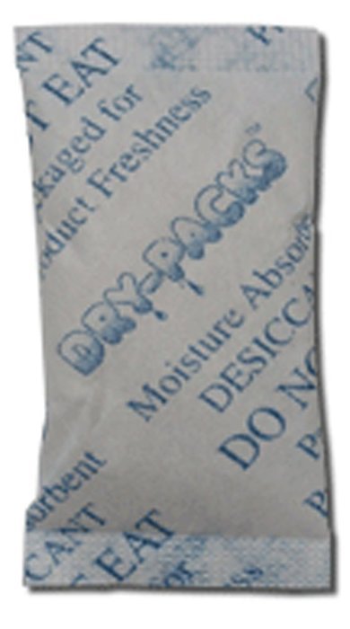 Dry-Packs 3/4gm Tyvek Silica Gel Packet, Pack of 20