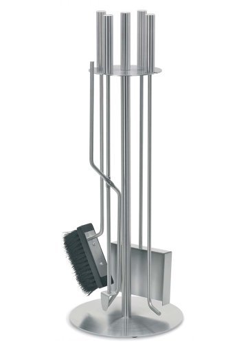 Blomus Stainless-Steel Chimo Fireplace Tool Set, 5 Pieces