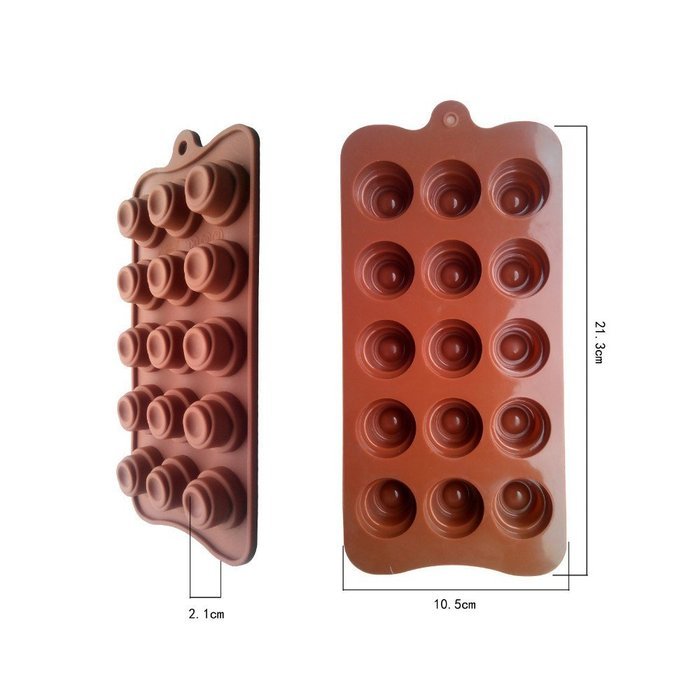 Circle Layer Tower Shaped Fondant Cake Chocolate Pan Candy Soap ...