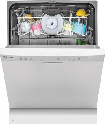 Frigidaire FGCD2444SW 24" Built In Full Console Dishwasher with 5 Wash Cycles, in White N2