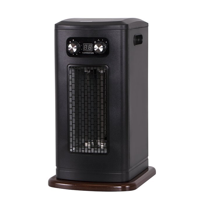 Walcut Luxury Deluxe Free Standing 1500W Mechanical Version 3 Infrared Quartz Tube Tower Heater N3