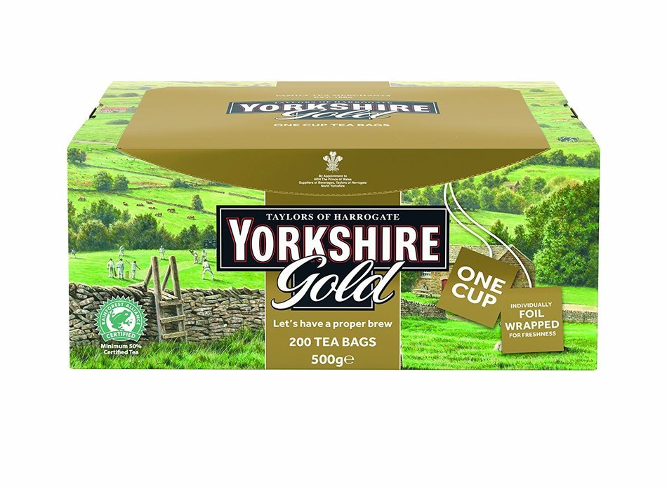 Taylors of Harrogate, Yorkshire Gold, 160-Count, Black Tea Bags N16