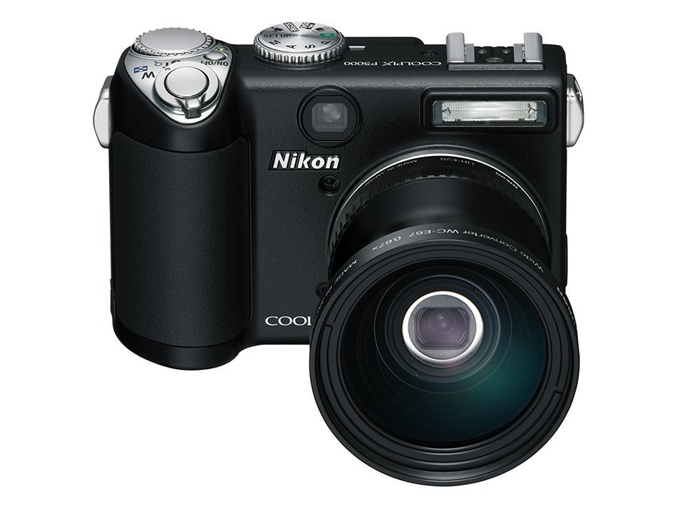 Nikon Coolpix P5000 10MP Digital Camera with 3.5x Optical Vibration Reduction Zoom N4