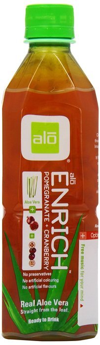 ALO Exposed Aloe Vera Juice Drink, Original + Honey, 16.9 Ounce (Pack of 12) N7