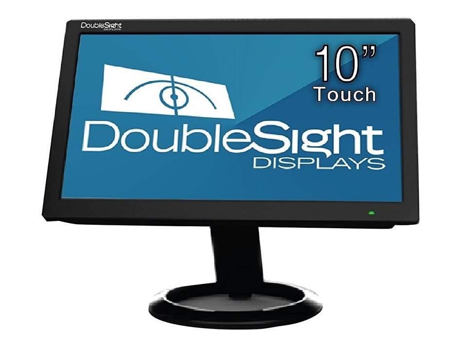 DoubleSight Smart USB Touch Screen LCD Monitor, 10" Screen, Portable No Video Card Required... N2