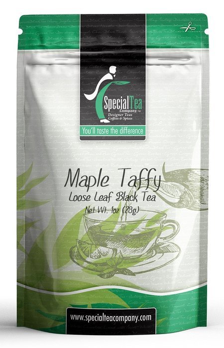 Special Tea Loose Leaf Black Tea, Maple Taffy, 1 Ounce