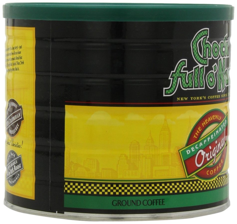 Chock full o'Nuts Coffee New York Roast Ground, 10.5 Ounce N19