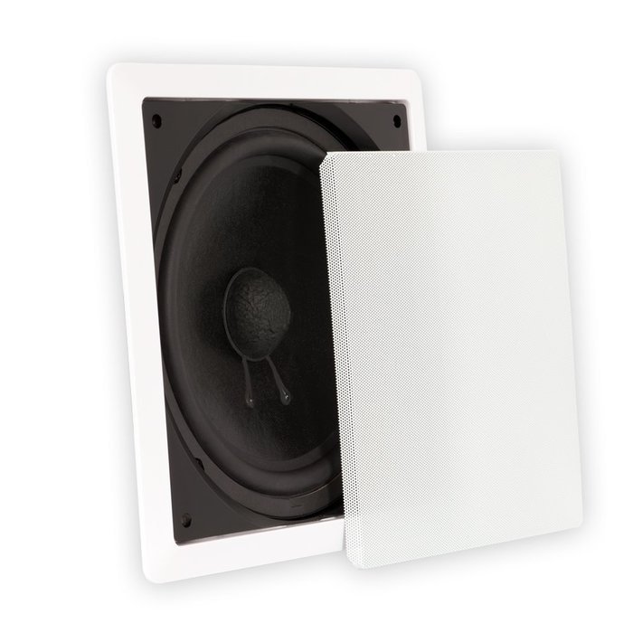 Theater Solutions TS1000 Passive 10" Home Theater In Wall Subwoofers 4 Sub Set