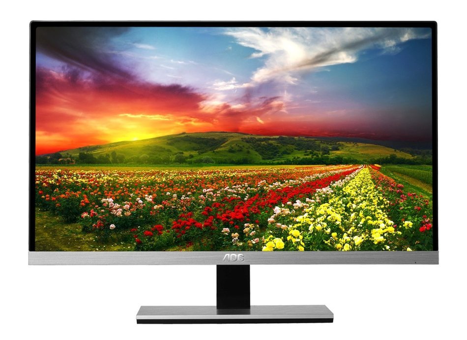 AOC i2777fq 27-Inch Class IPS LED Monitor, Bezel-less, Full HD, 5ms, 50M:1 DCR,VGA/(2)HDMI... N4