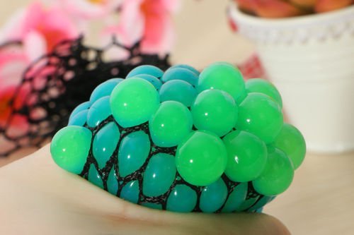SymWell(TM) Hot funny Anti Stress Face Reliever Grape Ball Autism Mood Vent Squeeze Toy