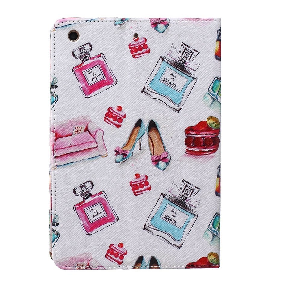 iPad Mini 1/2/3 Case, Firefish High Quality PU Leather Wallet Case [Card Pockets] and Kickstand Feature Case for... N19