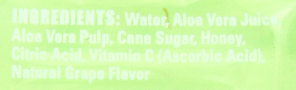 ALO Exposed Aloe Vera Juice Drink, Original + Honey, 16.9 Ounce (Pack of 12) N13