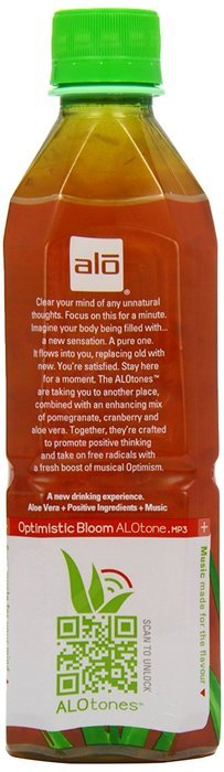 ALO Exposed Aloe Vera Juice Drink, Original + Honey, 16.9 Ounce (Pack of 12) N14