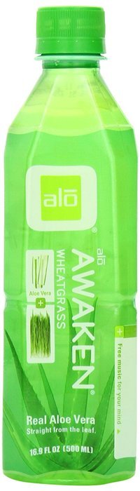 ALO Exposed Aloe Vera Juice Drink, Original + Honey, 16.9 Ounce (Pack of 12) N16