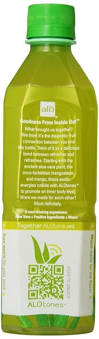 ALO Exposed Aloe Vera Juice Drink, Original + Honey, 16.9 Ounce (Pack of 12) N17