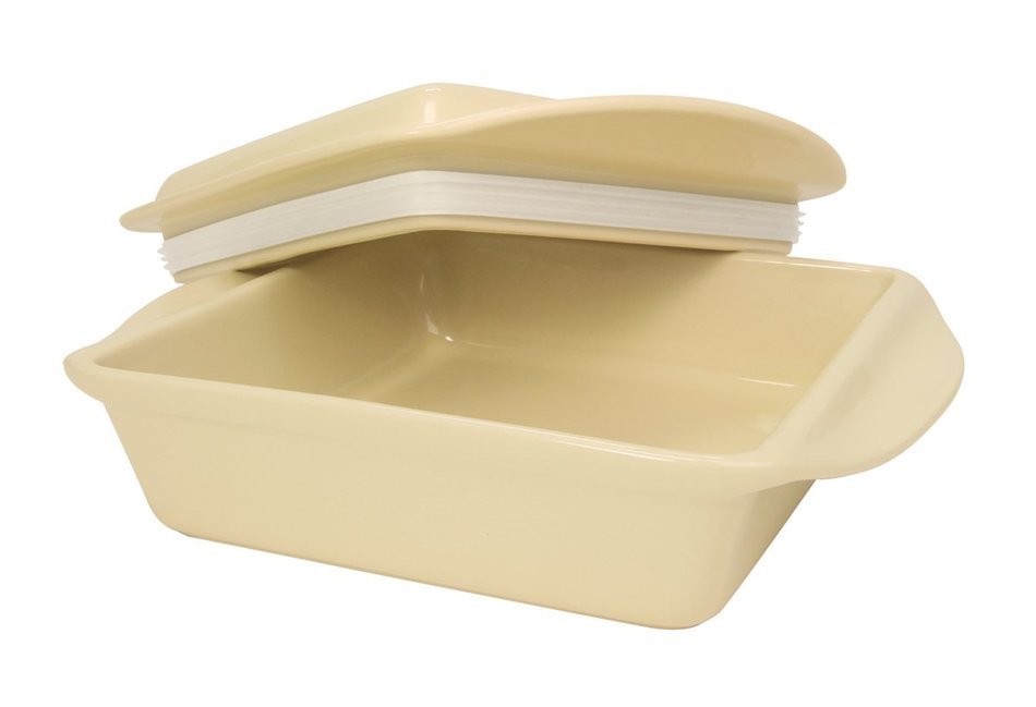 Chantal 8-by-8-Inch Make and Take Baker, Square, Pure N2