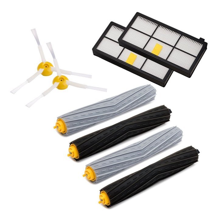 NeuTop Combo Kit with Extractor Set & AeroForce Filter & Side Brush for iRobot Roomba 800 and 900 Series 860 870...