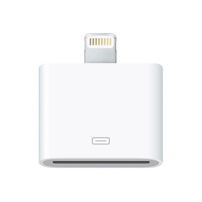2 Pack Apple Lightning to 30-Pin Adapter (Bulk packaging)