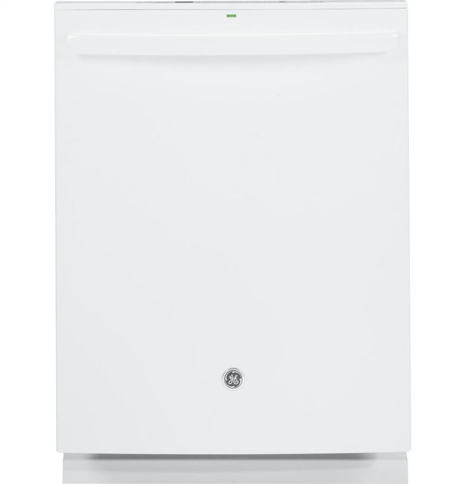 GE PDT720SGHWW Profile 24" White Fully Integrated Dishwasher - Energy Star N3
