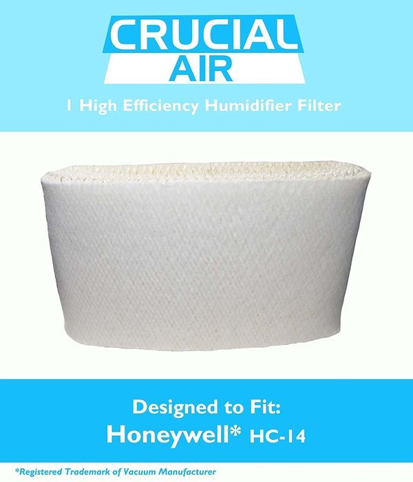 1 Honeywell HC-14 Humidifier Filter, Fits Honeywell HCM3500, HM3600 & HCM-6000, Compare to Part HC-14, HC14, Designed...