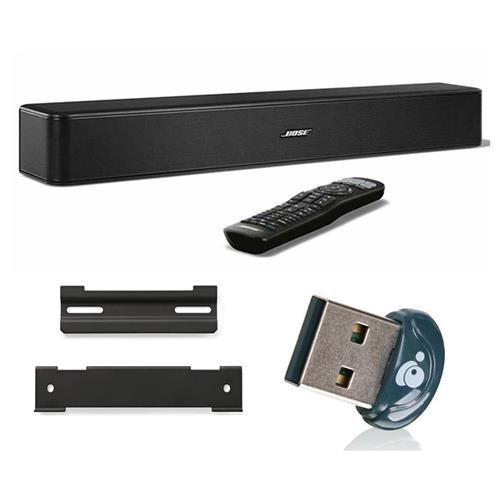 Bose Solo 5 TV Sound System with Bluetooth Connectivity - Bundle With Bose WB-120 Wall Mount Kit, Iogear Bluetooth...