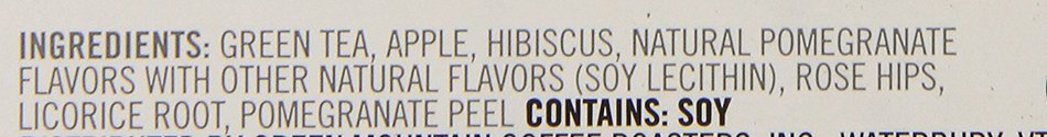 Bigelow Green Tea with Pomegranate, K-Cup Portion Pack for Keurig Brewers, 24-Count N4