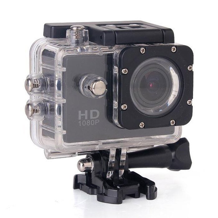 Generic 1080P 12MP Full HD USB 2.0 HDMI SJ4000 Outdoor Sports DVR Cam Action DV Camera (Black) N3